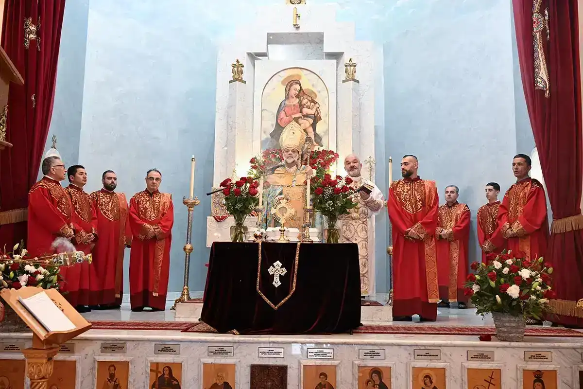 Սուրբ Յովհաննու Կարապետի տօնը Հալիվուտի մէջ. Պատարագիչն էր Գերշ. Տ. Գեղամ արք. Խաչերեան 