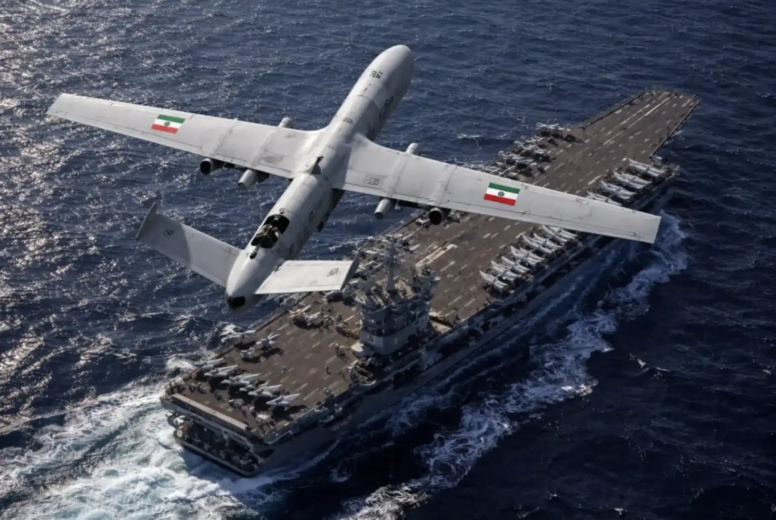 ԱՄՆ-ն խոցած է իր օդանաւակիրին մօտեցող իրանեան  ԱԹՍ. Reuters