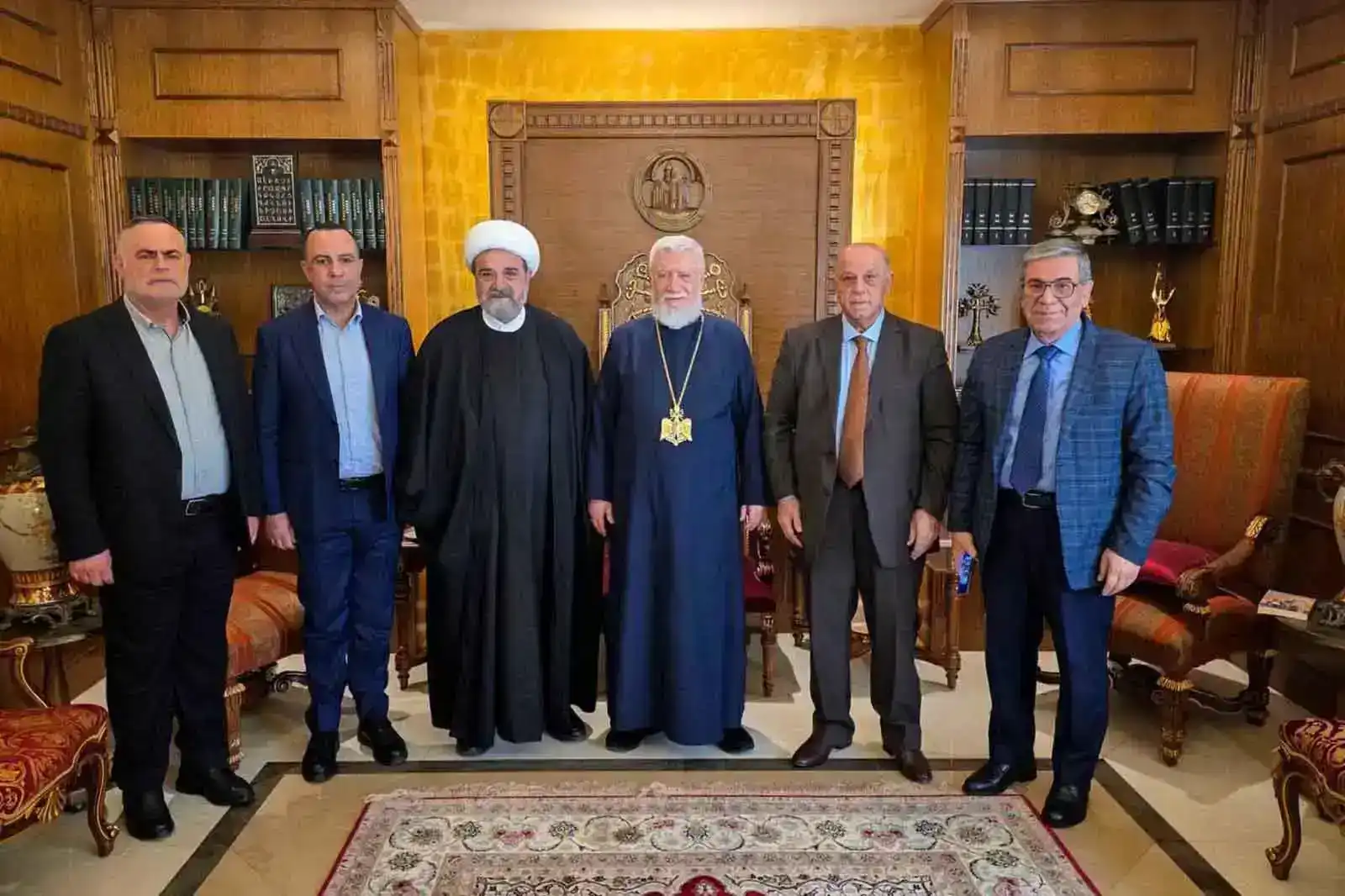 Ն.Ս.Օ.Տ.Տ Արամ Ա. Կաթողիկոս ընդունեց Շիի համայնքի հոգեւոր պետը 