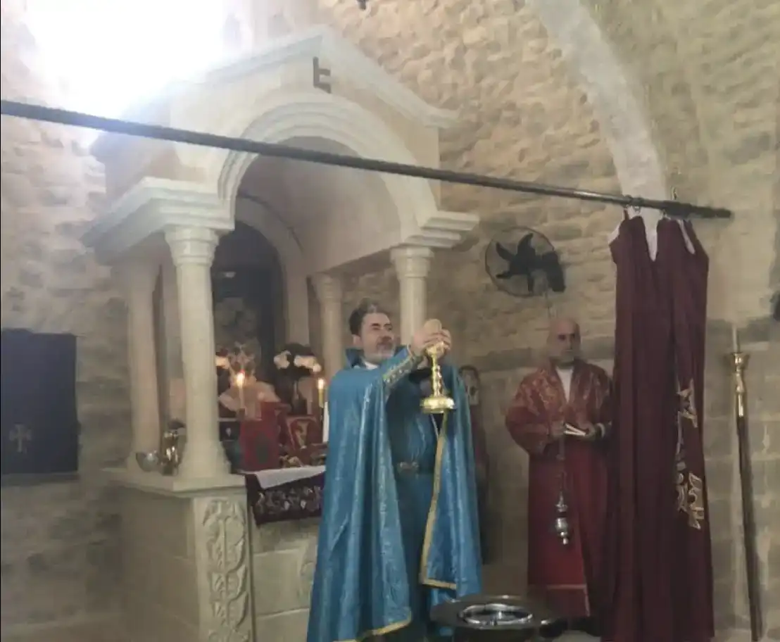 Եագուպիէի Ս. Աննա ուխտատեղի-մատրան մէջ  տօնական արարողութիւններ 