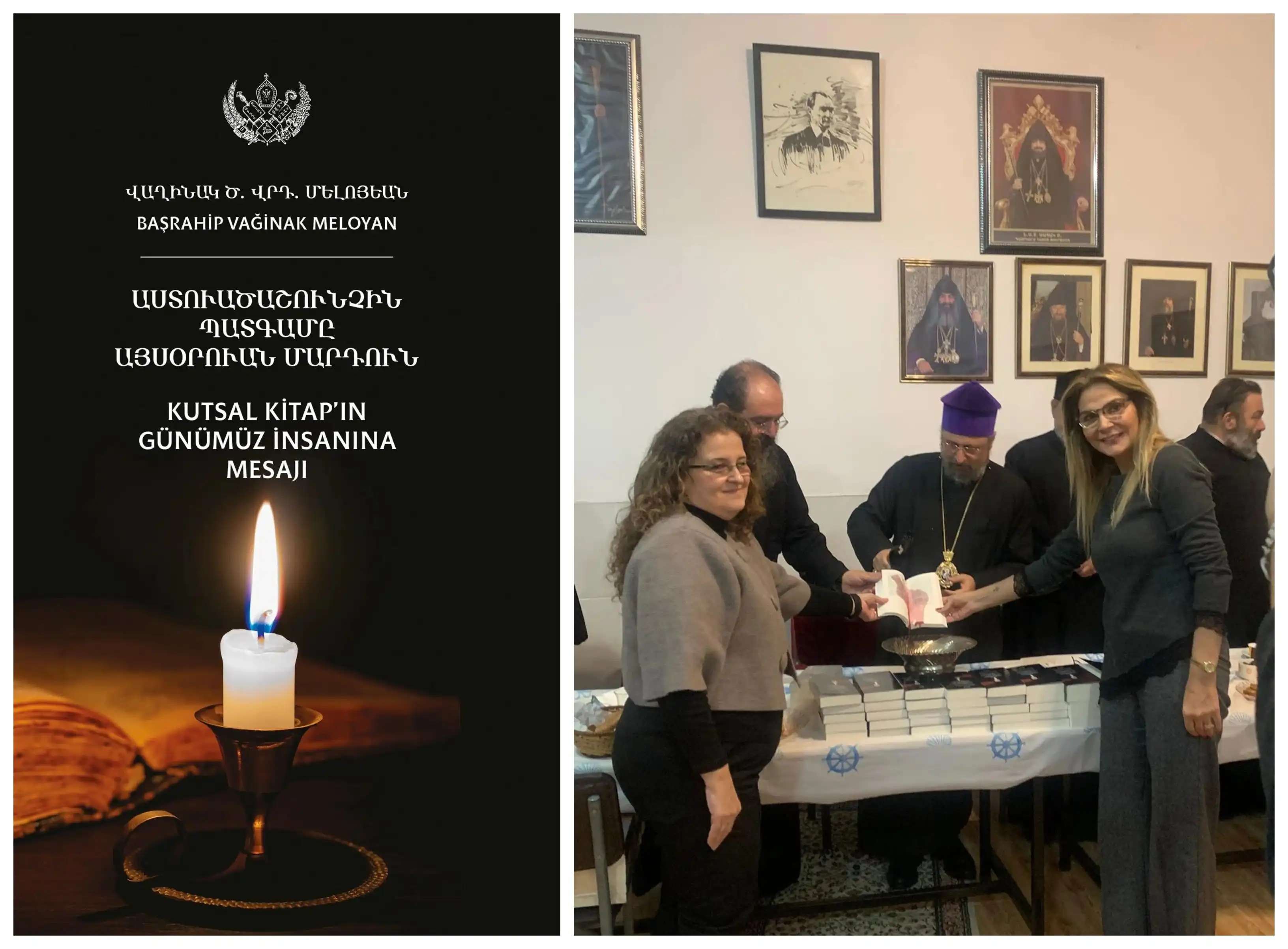 Պոլիս. Հրապարակուած է «Աստուածաշունչին պատգամը այսօրուան մարդուն» խորագրեալ հատորը 