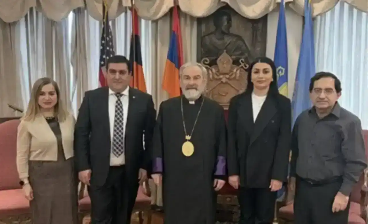 Գերշ. Տ. Անուշաւան արք. ընդունած է «Սօս մանկական գիւղեր» բարեսիրական հաստատութեան պատուիրակութիւն մը 