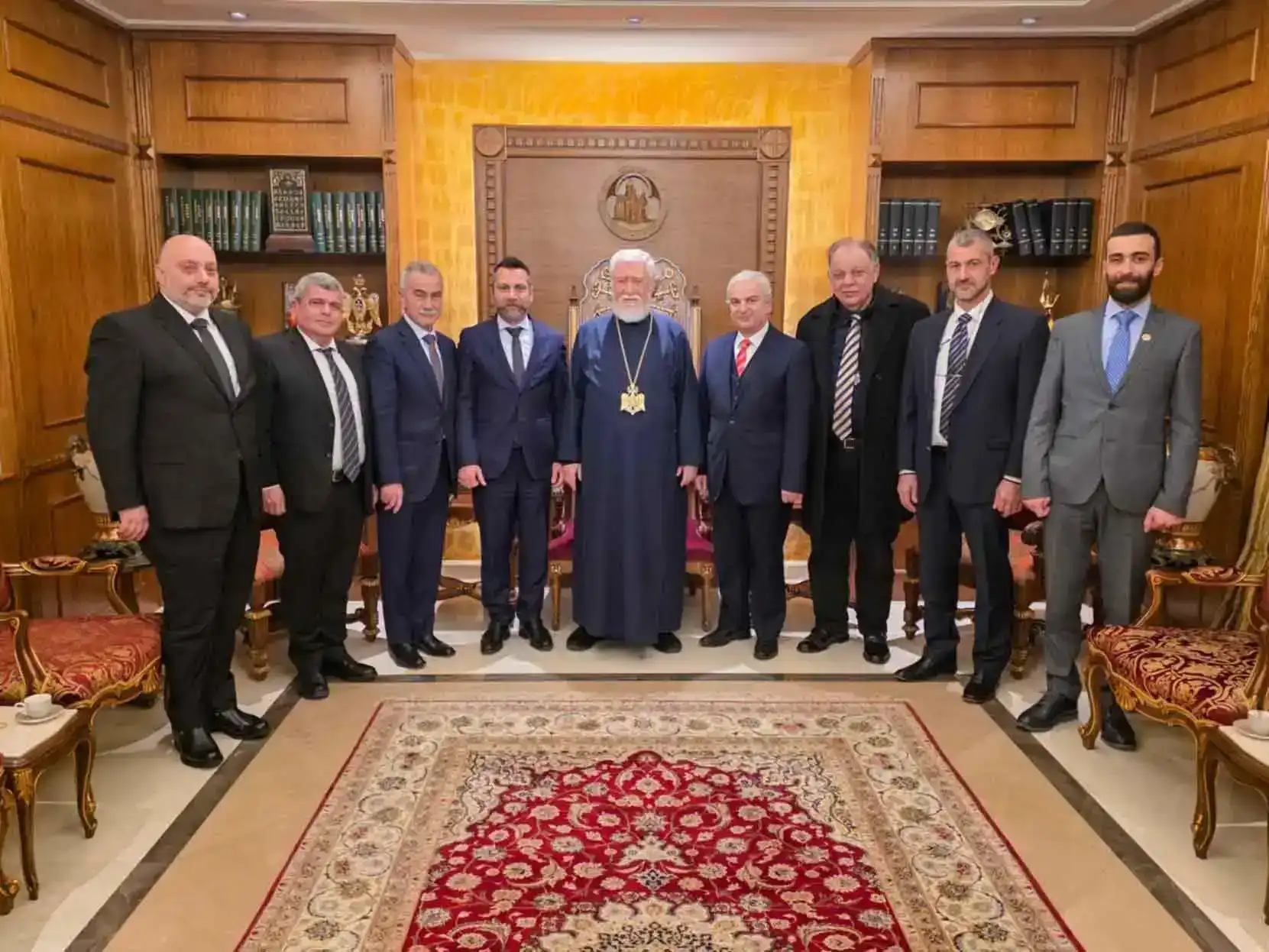 Վանիկ Տագէսեանի գլխաւորած ՍԴՀԿ Պատուիրակութեան այցը՝ Անթիլիաս 