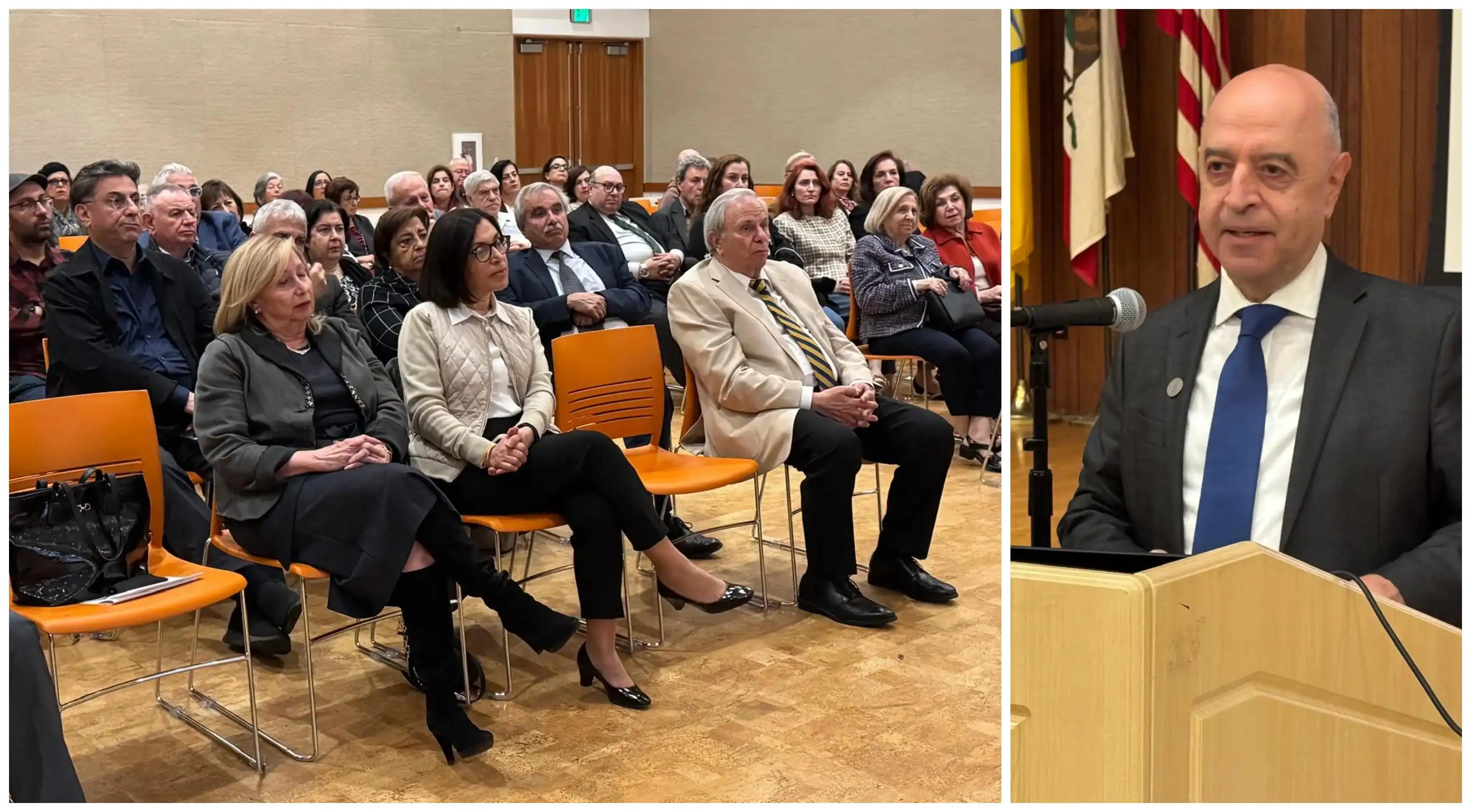  «Հայկազեան Համալսարանի 70-ամեայ համասփիւռքեան դերն ու ժառանգութիւնը» խորագրով դասախօսութիւն՝  Կլէնտէյլի մէջ