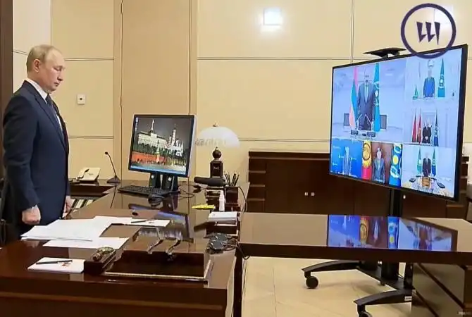 «Սա արտաքին միջամտութեան ո՛չ առաջին, ո՛չ վերջին փորձն է». Փութին՝ Ղազախստանի դէպքերուն մասին