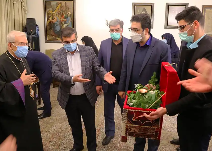 Թեհրանի  6-րդ շրջանի քաղաքապետի այցը՝ Ազգային Առաջնորդարան