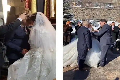Սուրէն  Պապիկեանի   ամուսնութիւնը
