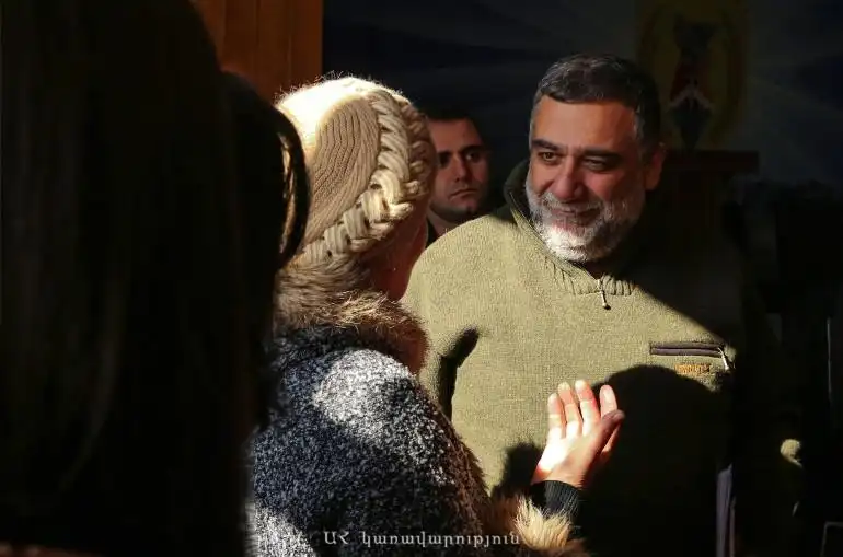 «Փորձութիւններէն պիտի անցնինք» Վարդանեան հանդիպում ունեցաւ Ասկերանի ազգաբնակչութեան հետ