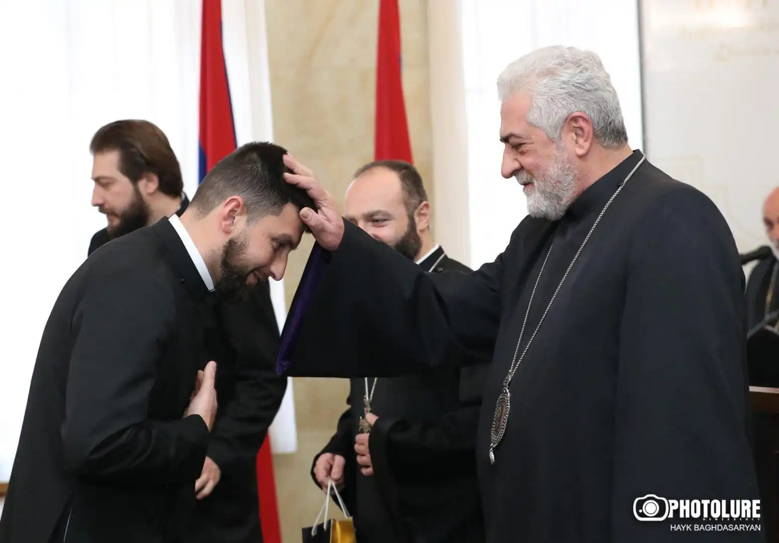 Երեւանի Սուրբ Սարգիս եկեղեցւոյ մէջ տեղի ունեցած է ՀՀ ԶՈւ հոգեւոր առաջնորդութեան գնդերեցներու օրհնութեան կարգ 