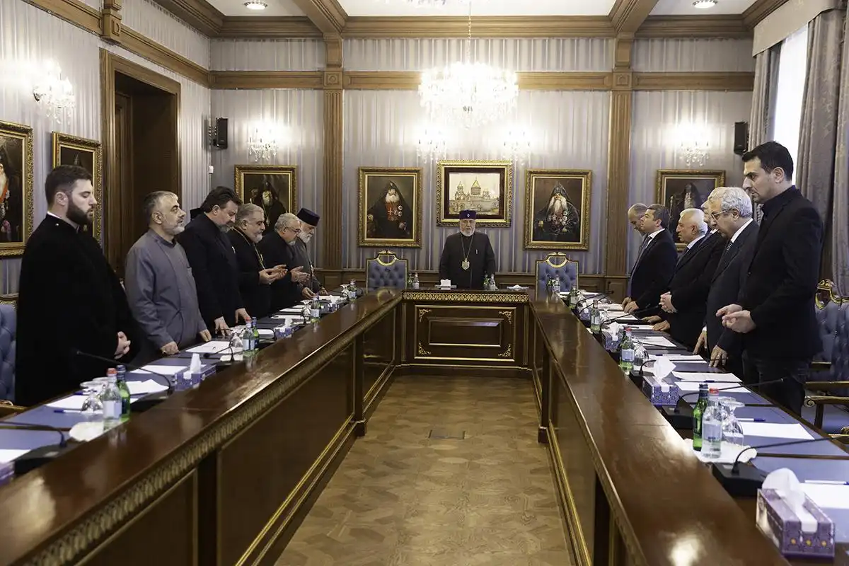 Գերագույն հոգևոր խորհրդի ժողով Մայր Աթոռ Սուրբ Էջմիածնում