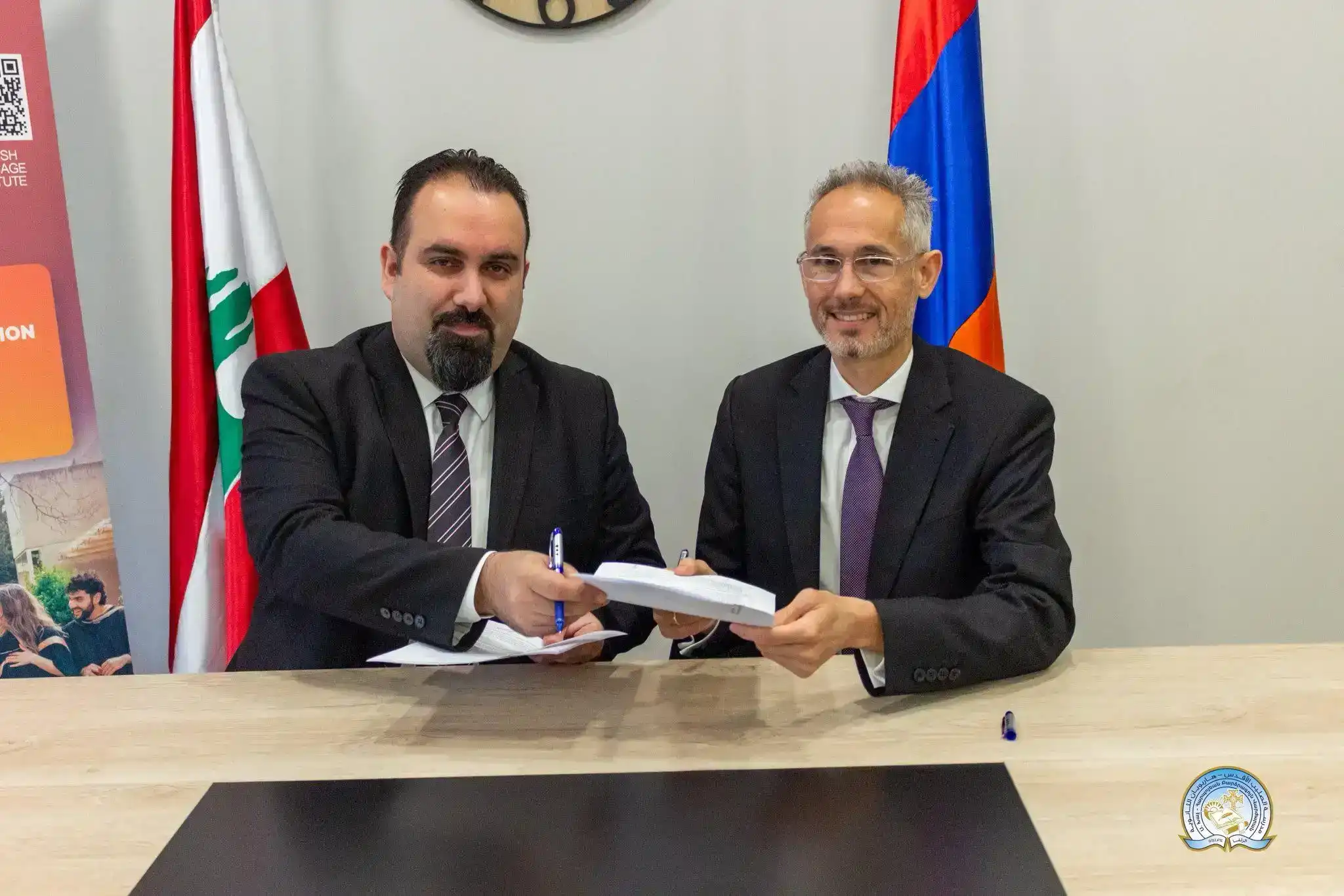 Սուրբ Խաչ Հարպոյեան վարժարանի նոր ձեռքբերումը. Համաձայնագրի ստորագրութիւն “Middle East” համալսարանին հետ