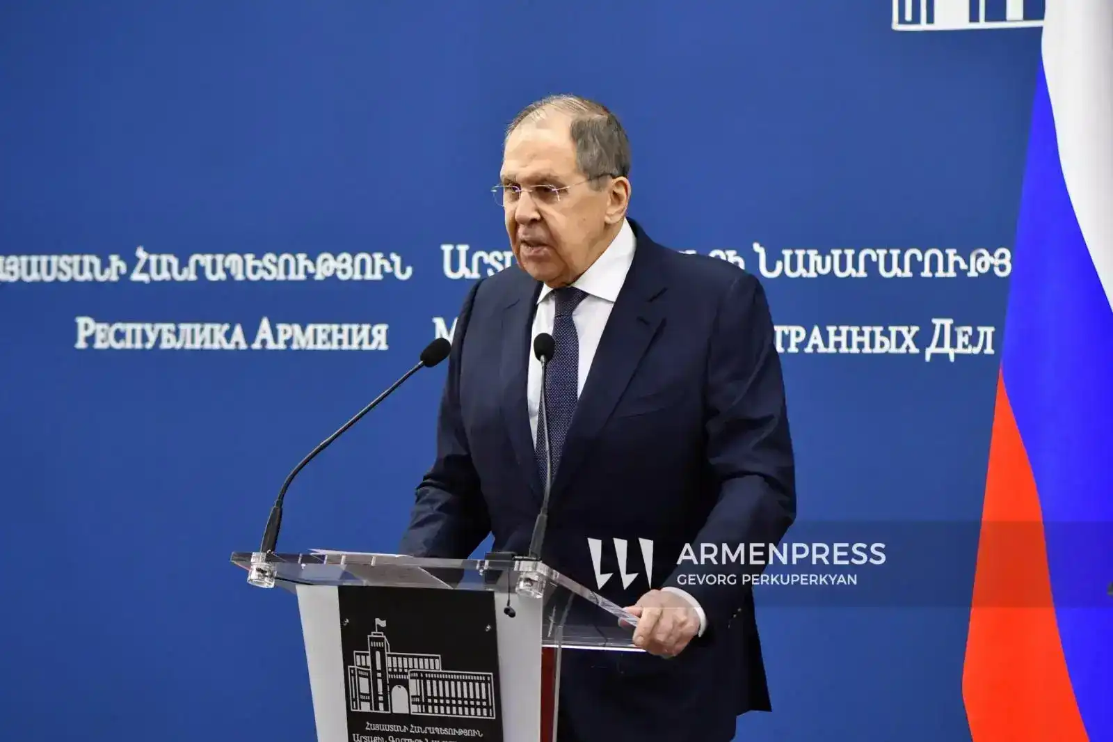 Հայաստանի ԵԱՏՄ-ին եւ ԵՄ-ին  միաժամանակեայ անդամակցութիւնն անհնար է. Լաւրով