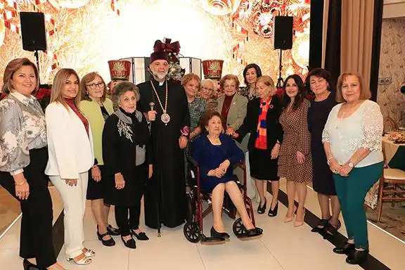 Տեղի ունեցած է Ազգային Առաջնորդարանի Ամանորի եւ Ս. Ծննդեան աւանդական ճաշկերոյթը