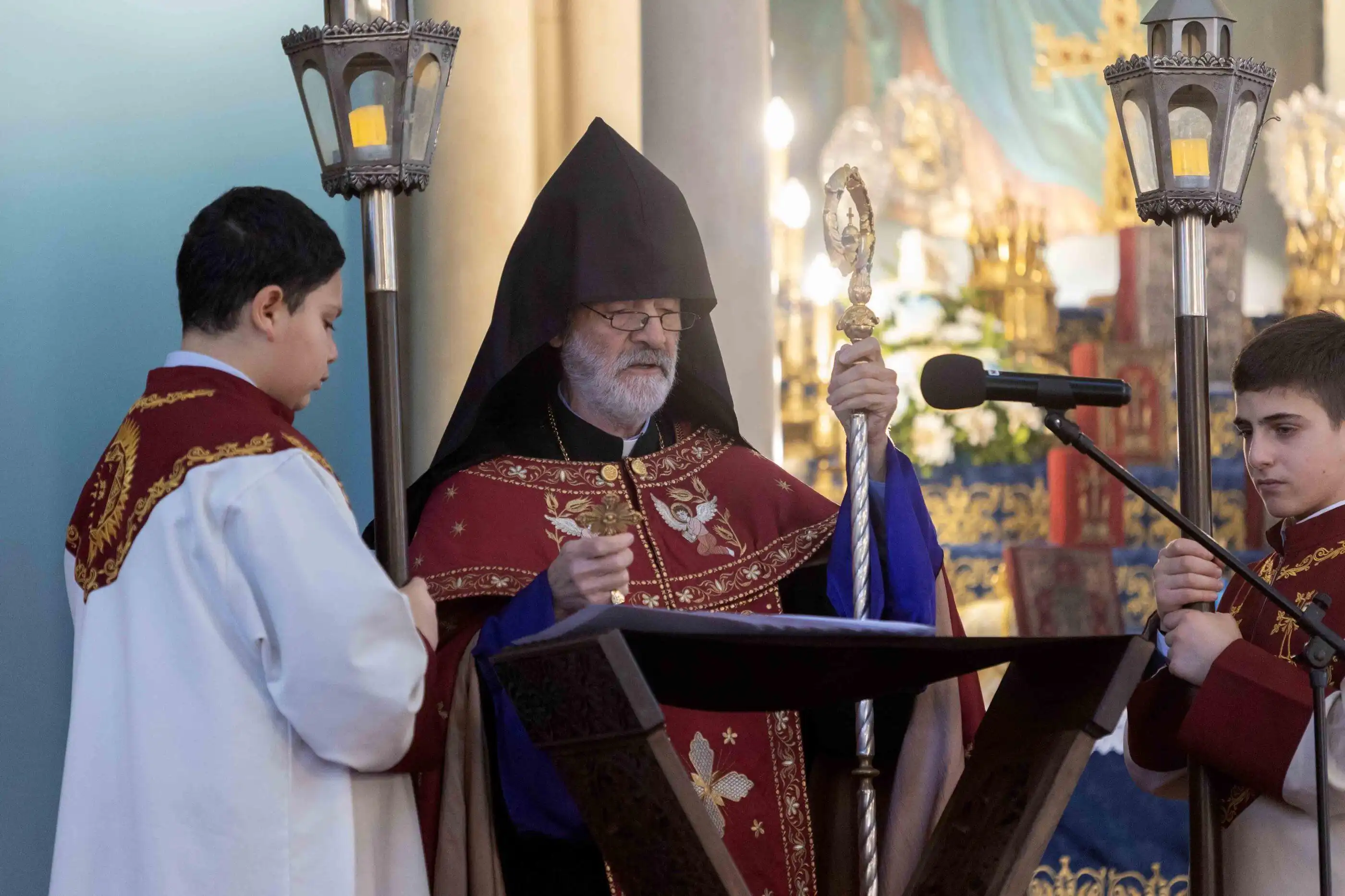 Անթիլիաս. Ընթերցուեցաւ տարուան  հայրապետական հռչակագիրը