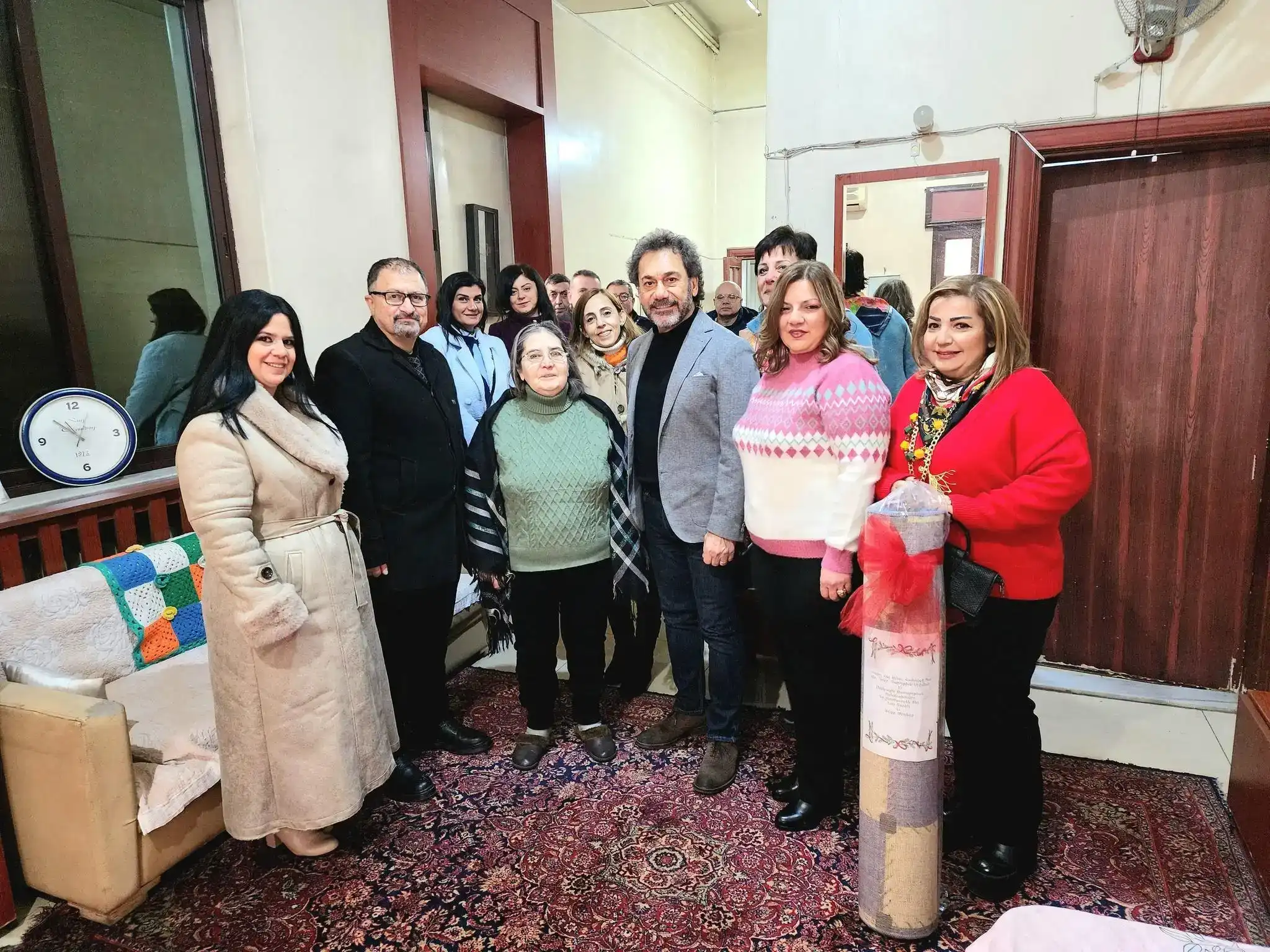 Համայնքապետ Վեր. Դոկտ. Յարութիւն Սելիմեանի գլխաւորած պատուիրակութեան այցը՝ Ազգային Ծերանոց 