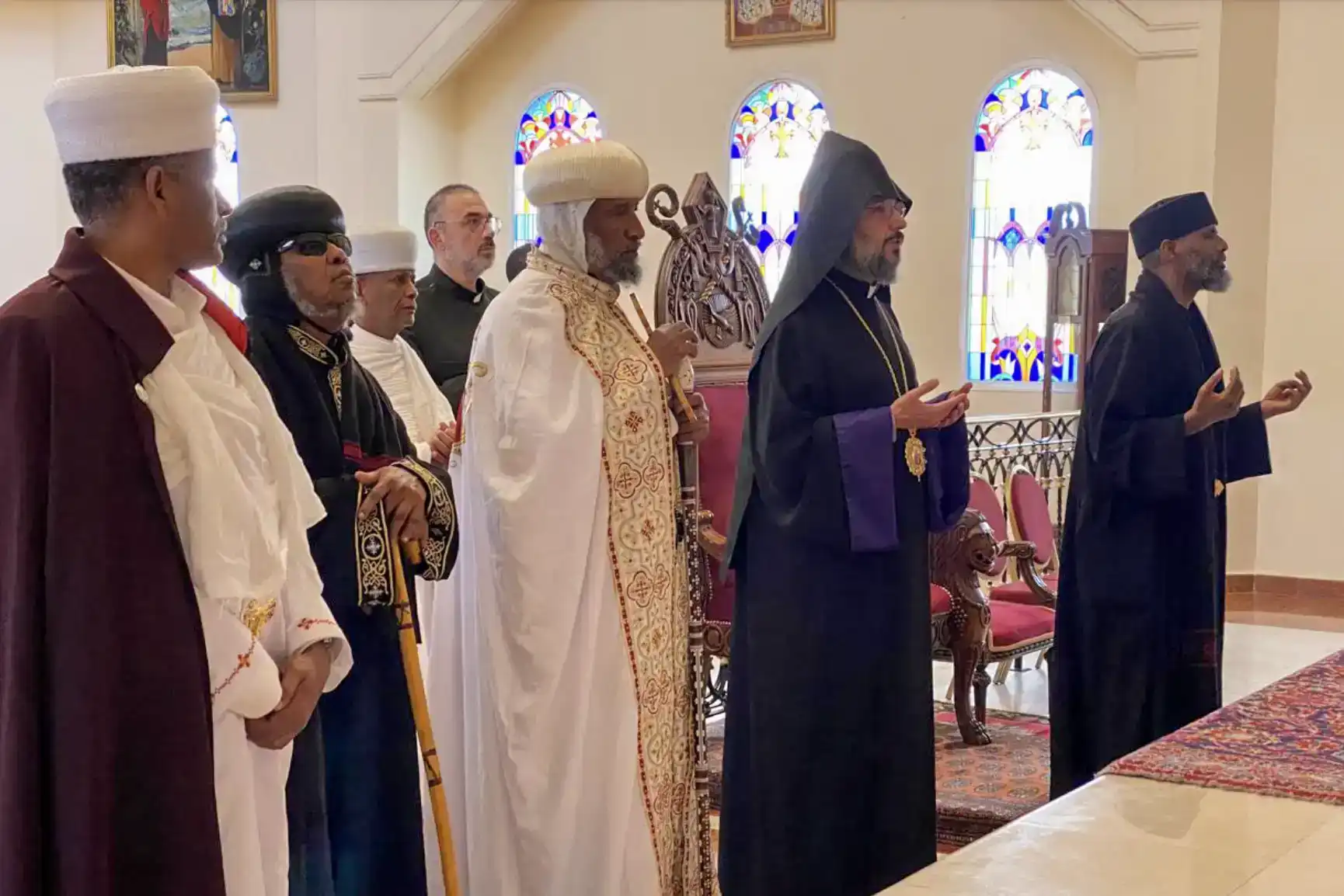 Էրիթրիոյ Պատրիարքի այցը՝ Շարժայի Սուրբ Գրիգոր Լուսաւորիչ Եկեղեցի 