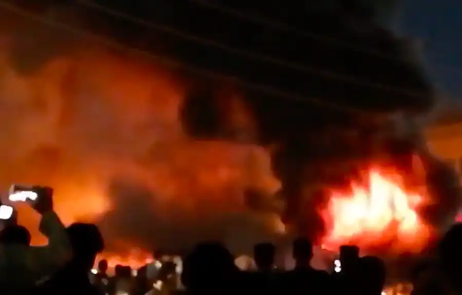 Մեծ հրդեհ Իրաքի «Ալ Նասրիյա» քաղաքին մէջ. Զոհերու թիւը հասած է 40-ի