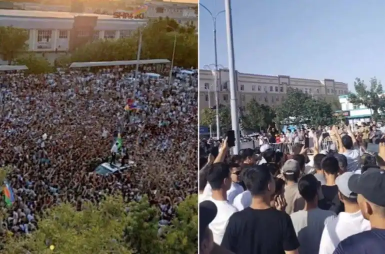 Լարուած իրադրութիւն եւ բախումներ Ուզպեքստանի մէջ 