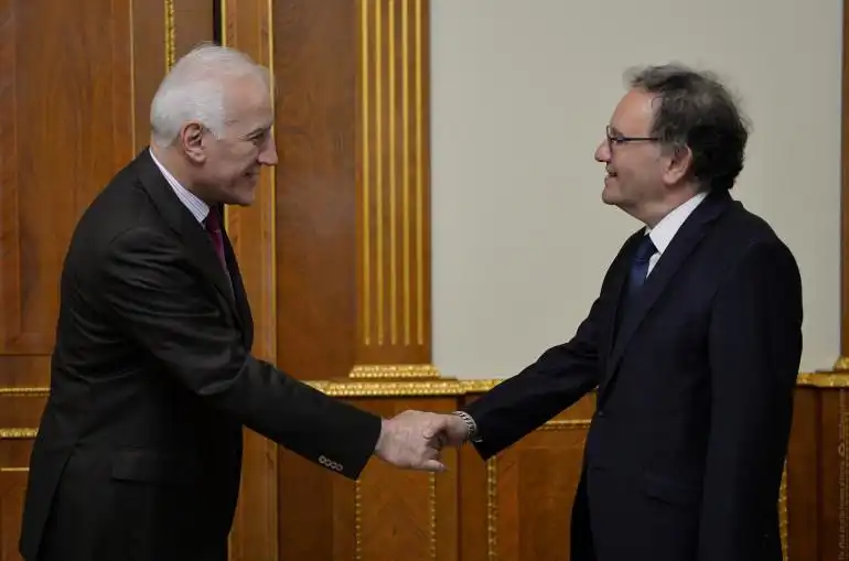 ՀՀ Նախագահը հյուրընկալել է Արա Թորանյանին