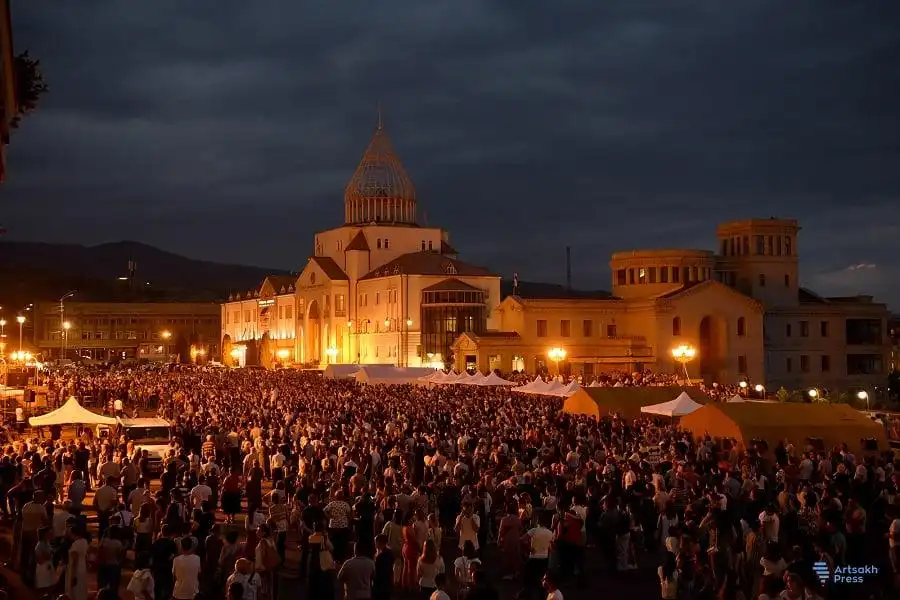 Արցախի մէջ հանրահաւաք տեղի ունեցաւ 