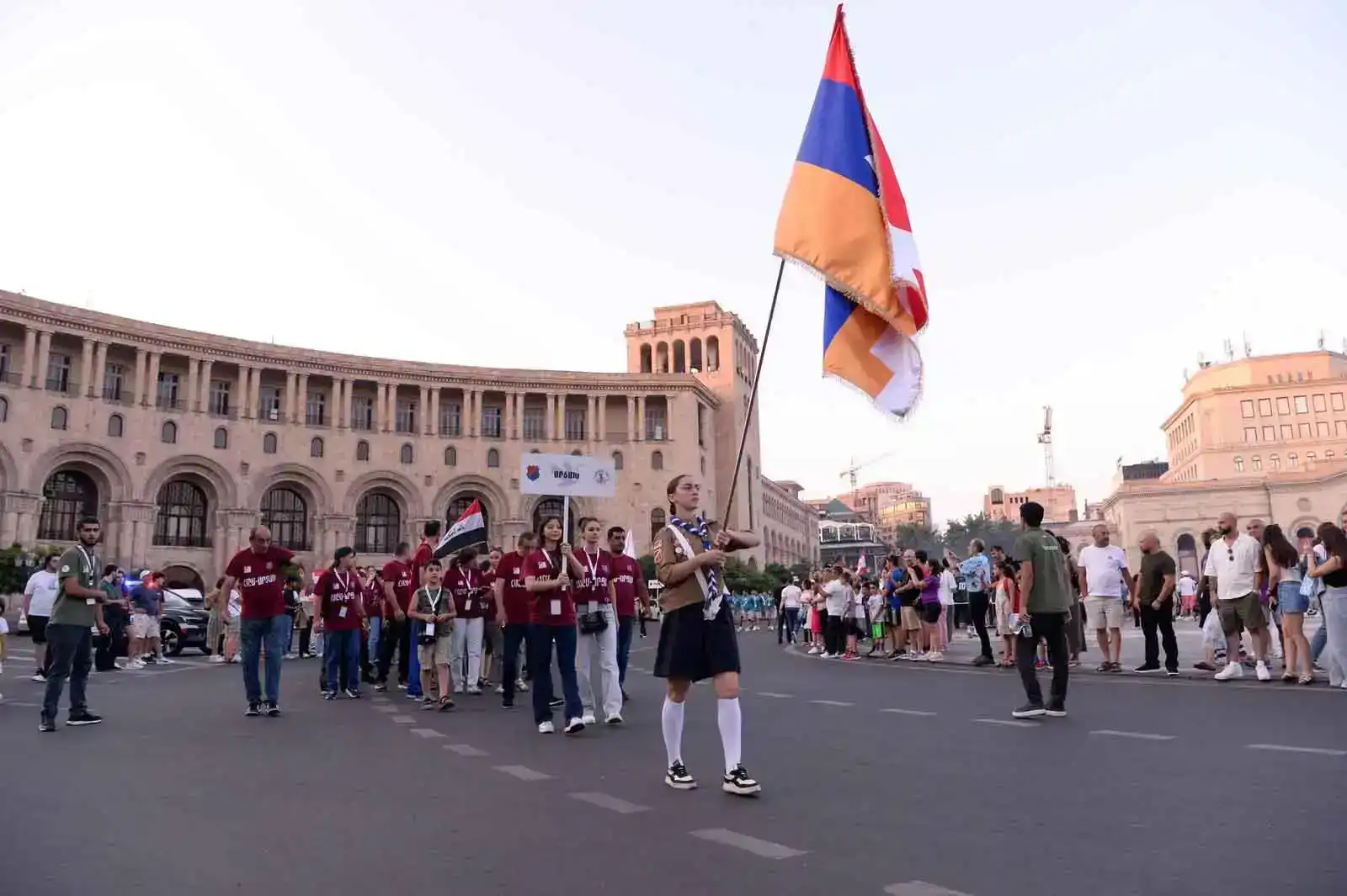 Համա-ՀՄԸՄ-ական 12-րդ մարզախաղերու բացման մեծաշուք հանդիսութիւն` Երեւանի մէջ