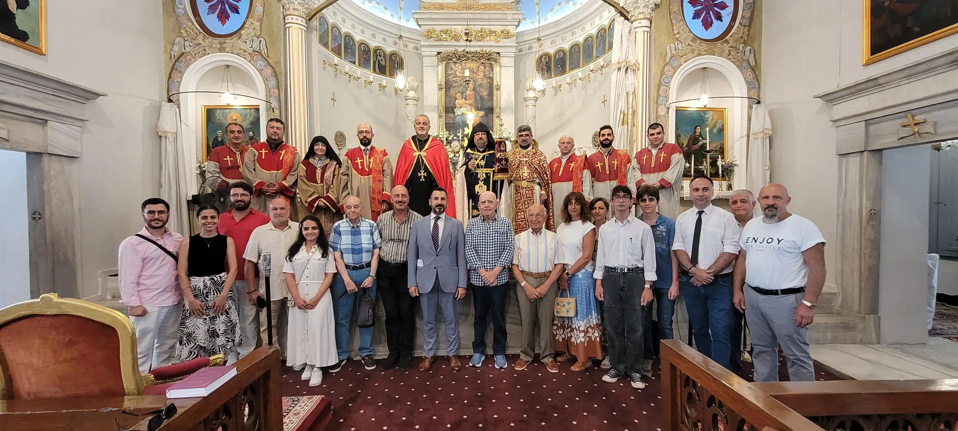 Պոլիս. Էյուպի Ս. Աստուածածին Եկեղեցւոյ տարեկան տօնախմբութիւնը կատարուեցաւ