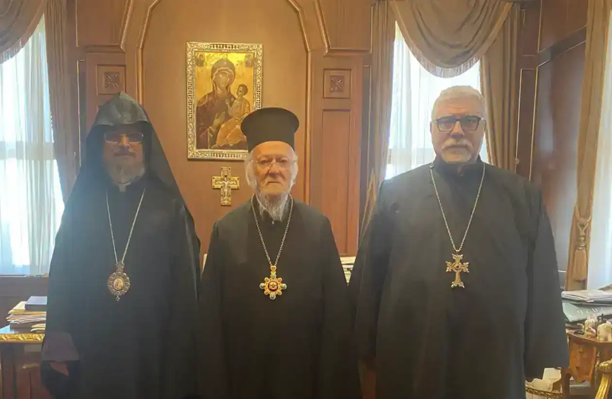 Ամեն. Ս. Պատրիարք Հայրը այցելեց  Յոււնաց պատրիարքին