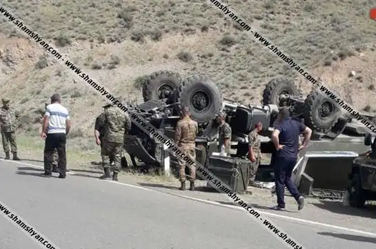 Վայոց Ձորի մեծ պատահար. Վիրաւորուած է 11 զինուոր