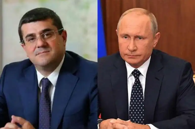 «Բարձր ենք գնահատում». Արցախի նախագահը՝ Փութինին