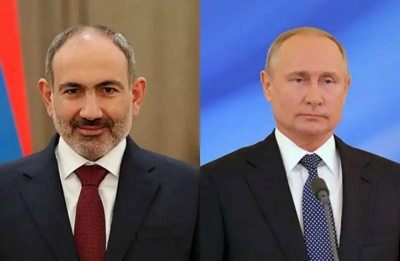 Փաշինեան- Փութին հեռախօսազրոյց 