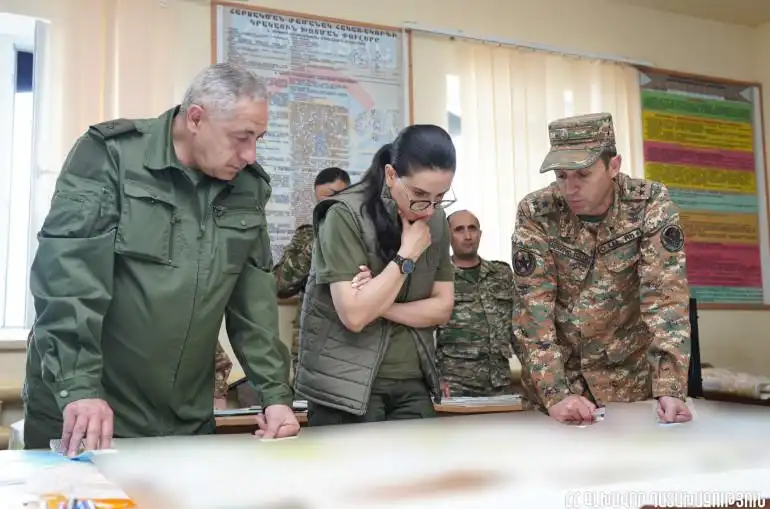 Գլխաւոր դատախազն այցելած է Սեւանի կայազօրի զինուորական դատախազութիւն
