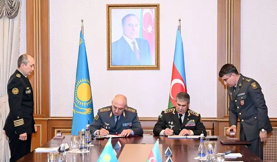 Ղազախստանն ու Ատրպէյճանը միջկառավարական համաձայնագիր ստորագրած են ռազմական ոլորտի մէջ համագործակցութեան մասին