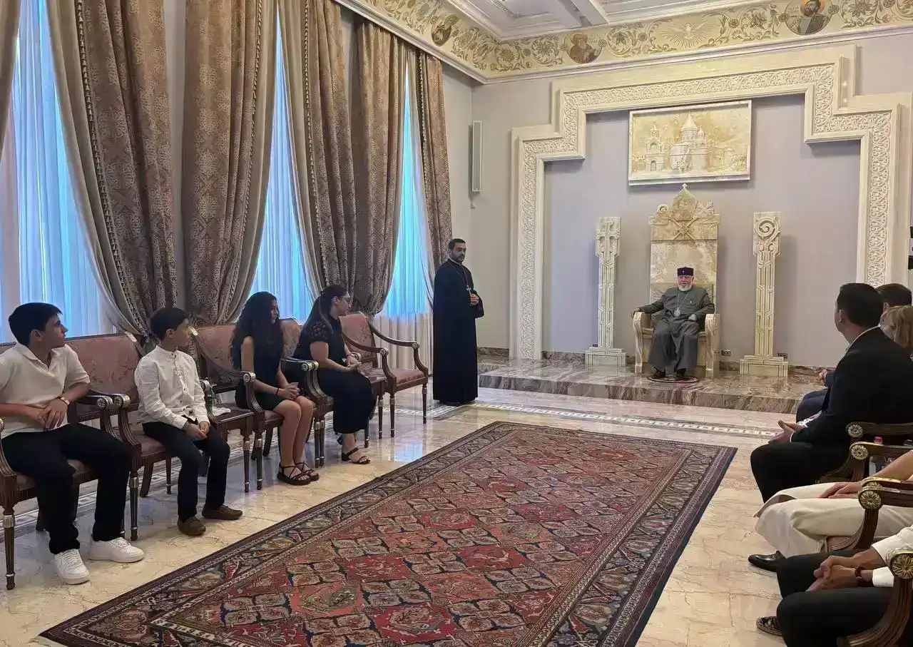 Ամենայն Հայոց Կաթողիկոսն ընդունեց ԱՄՆ Հայոց Արևելյան թեմի ուխտավորներին