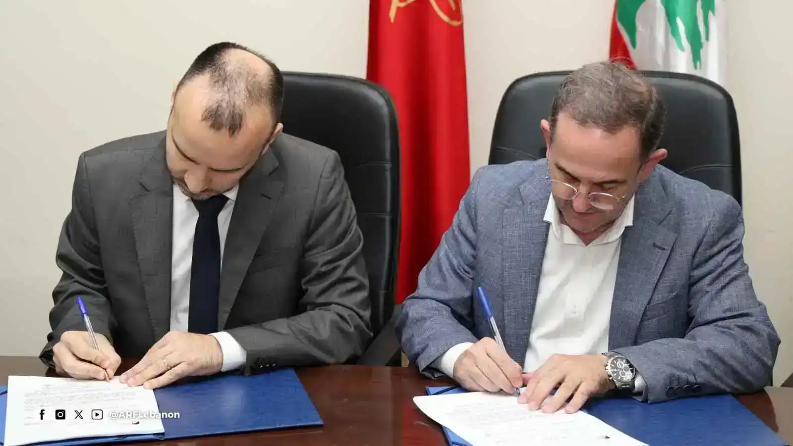 ՀՅԴ Լիբանանի Կեդրոնական Կոմիտէն փոխըմբռնման յուշագիր ստորագրեց Արաբական բաց համալսարանին հետ