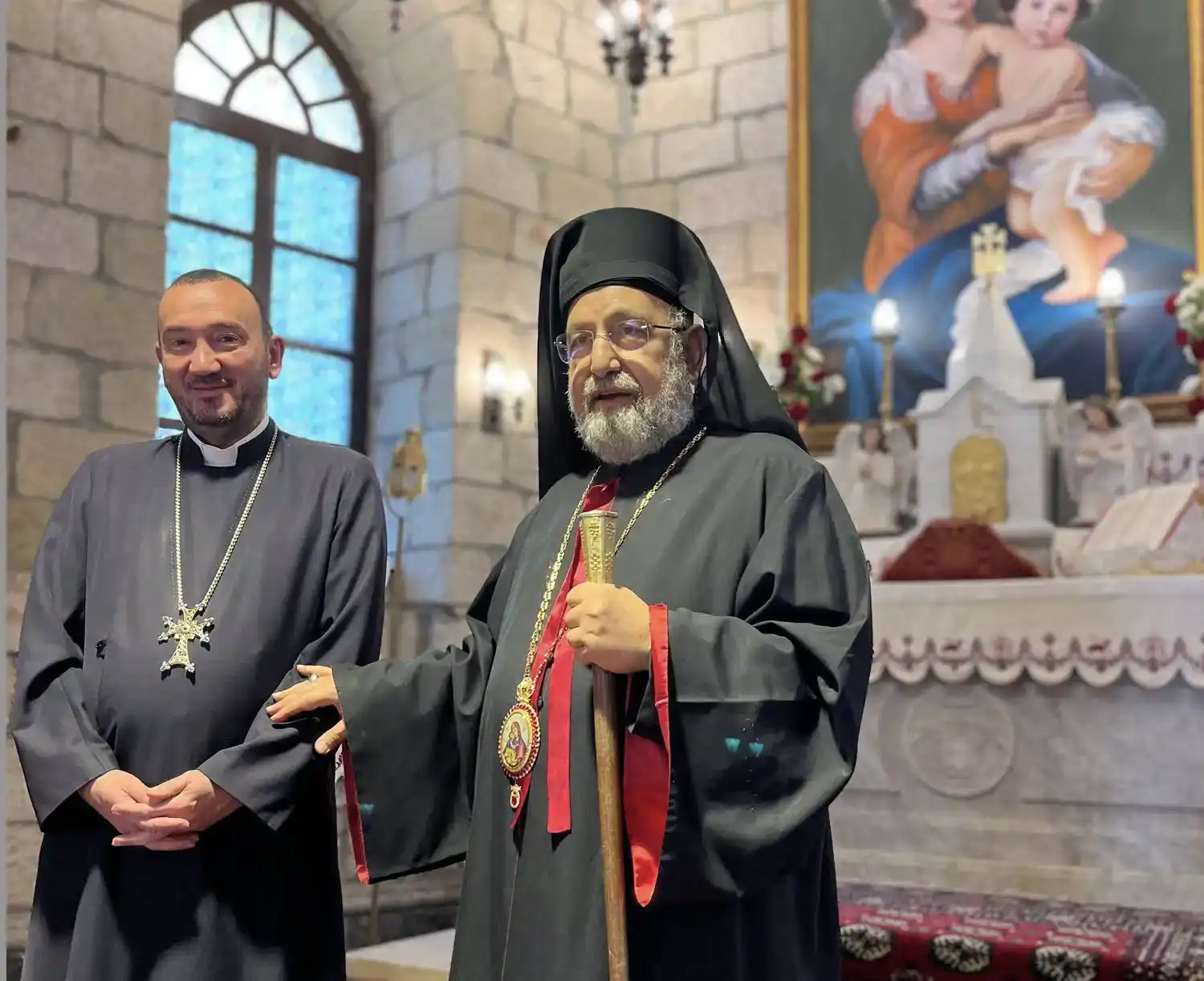 Բերիոյ Հայ Կաթողիկէ Թեմի Առաջնորդ Պետրոս Արք. Միրիաթեան Այցելեց Քեսապի Սուրբ Միքայէլ Եկեղեցի (Լուսանկարներ)
