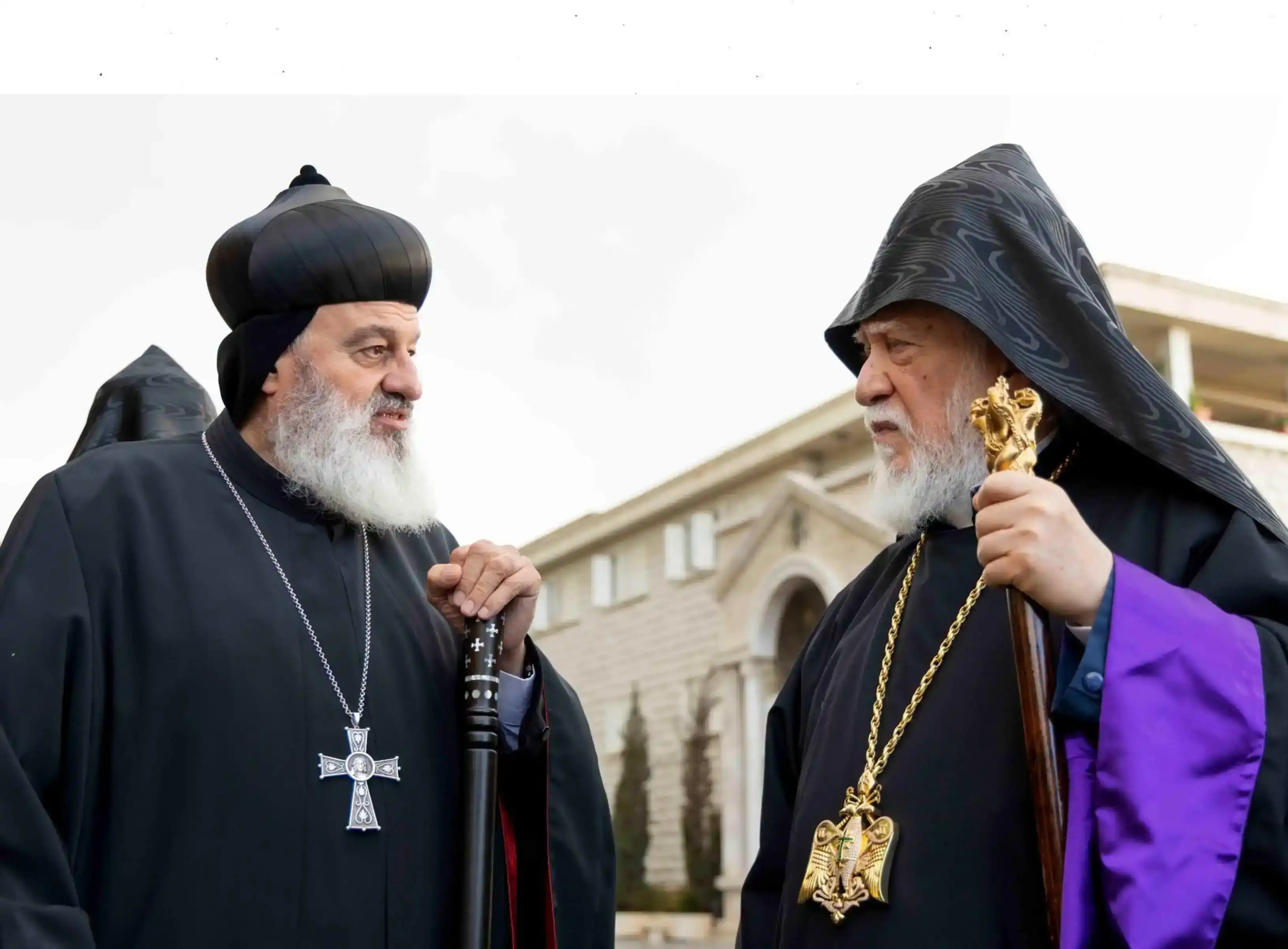 Արամ Ա. Կաթողիկոսն ու Աֆրամ Բ. Պատրիարք քննարկեցին միջեկեղեցական եւ տարածաշրջանային հարցեր