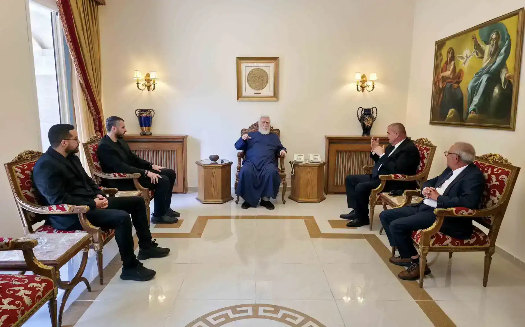 Լիբանանեան Խորհրդարանի անդամ՝  Միշէլ Էլիաս Մըր այցելեց՝  Ն.Ս.Օ.Տ.Տ Արամ Ա. Կաթողիկոսին         