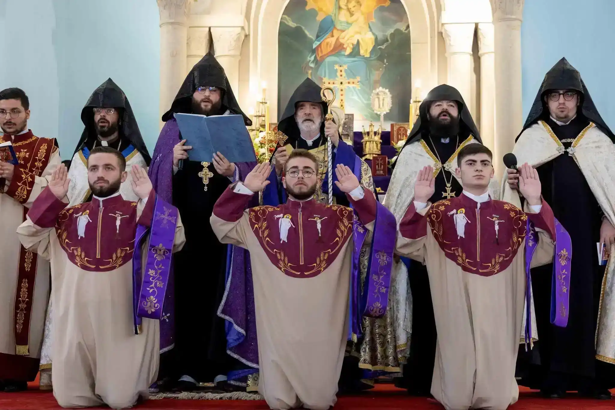 Սարկաւագաց ձեռնադրութիւն՝ Անթիլիասի մէջ 
