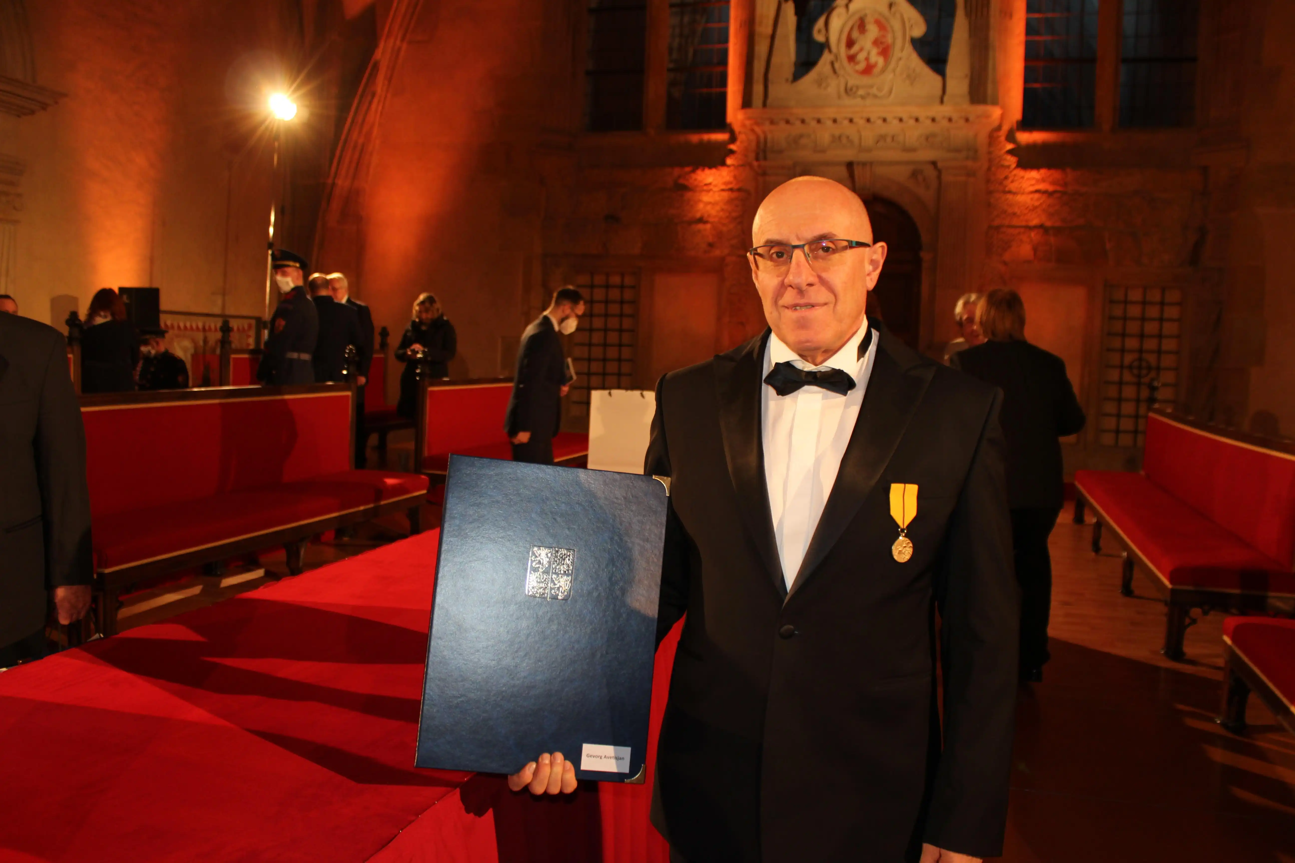 Չեխիայի նախագահը պարգեւատրել է հայ գործարար Գեւորգ Ավետիսյանին