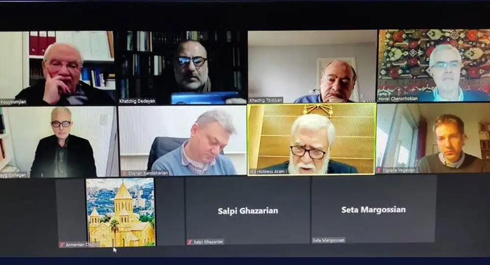 «Սփիւռքի տարուան» առթիւ Արամ Ա. Կաթողիկոսի գլխաւորութեամբ  առցանց քննարկում 