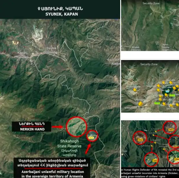 Այս պահուն  Հայաստանի մէջ կայ  Ատրպէյճանական   4 զինուած  ներխուժում 