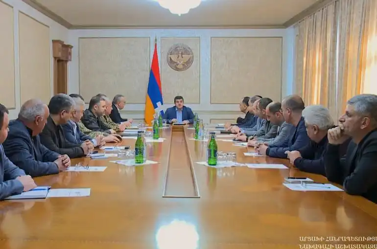  Անվտանգութեան Խորհուրդի նիստ՝ Ստեփանակերտի մէջ  