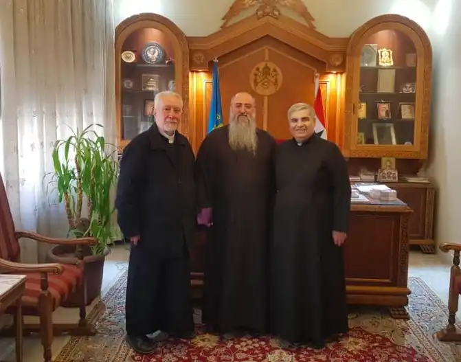 Արհի. Տ. Գէորգ եպս.ի այցելութիւնները՝ Քեսապ եւ ապա Հալէպ 