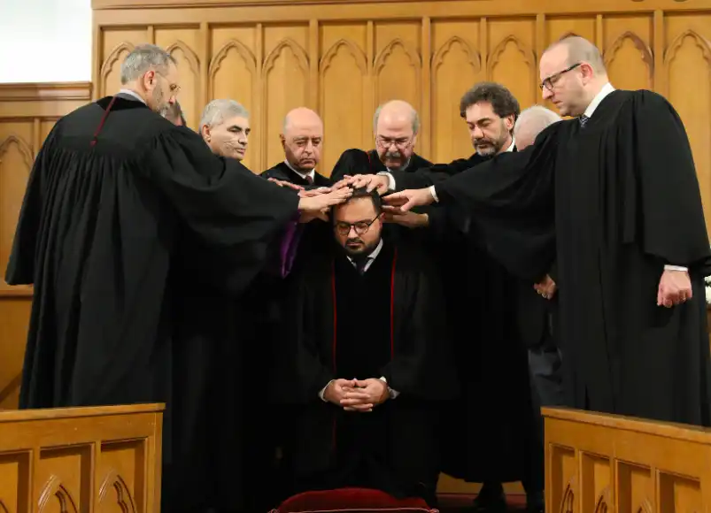 Նուիրական  առաքելութեան նոր փուլը. Վեր. Ժիրայր Ղազարեանի  կոչման արարողութիւնը (Լուսանկար) 