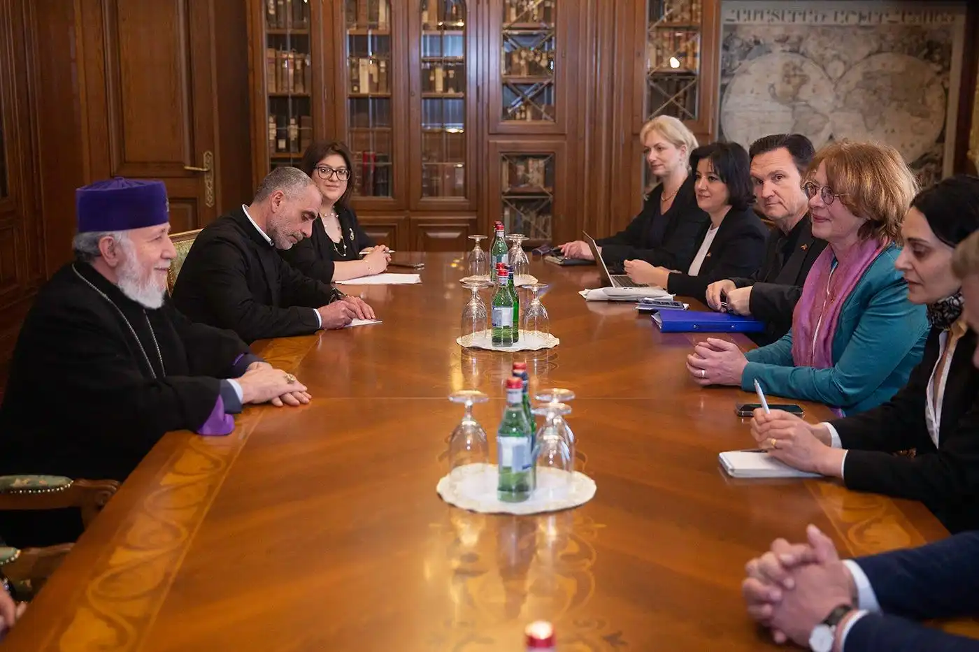 Գերմանական պատվիրակությունը՝ Մայր Աթոռում