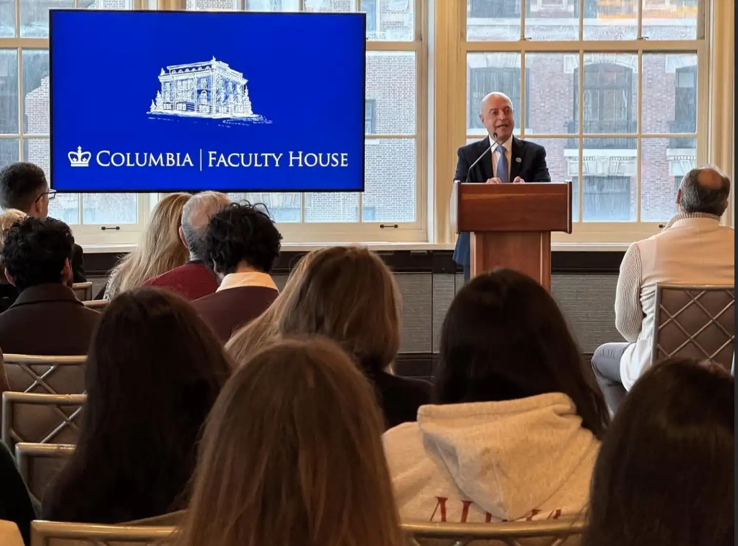 Haigazian University President Delivers Lecture on "Education, Peace, & the Bridge-Building Role of Middle East Christianity" at Columbia University