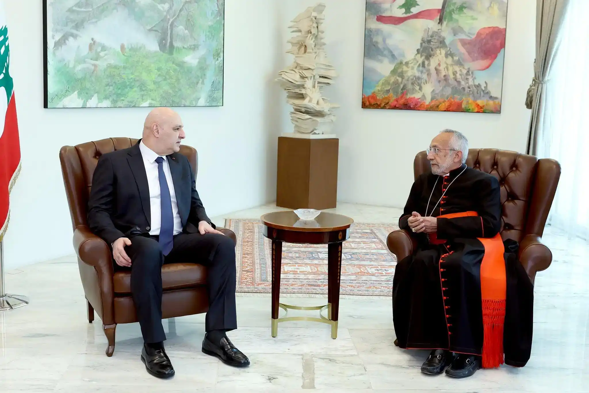 Ն.Ա.Գ.Տ.Տ. Ռաֆայէլ Մինասեան Պատրիարք- Կաթողիկոսի այցը՝ Պաապտայի նախագահական Պալատ 