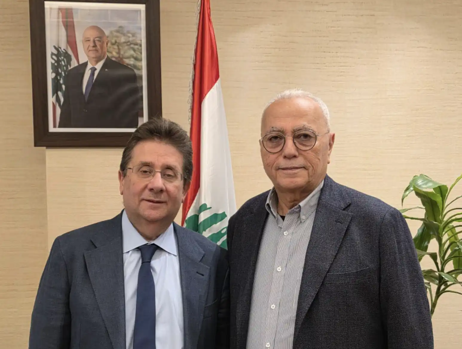 Ստեղծուած իրավիճակի լոյսին տակ Պուրճ Համուտի Քաղաքապետ Մարտիկ Պօղոսեան ընդունած է երեսփոխան Իպրահիմ Քանաանը       