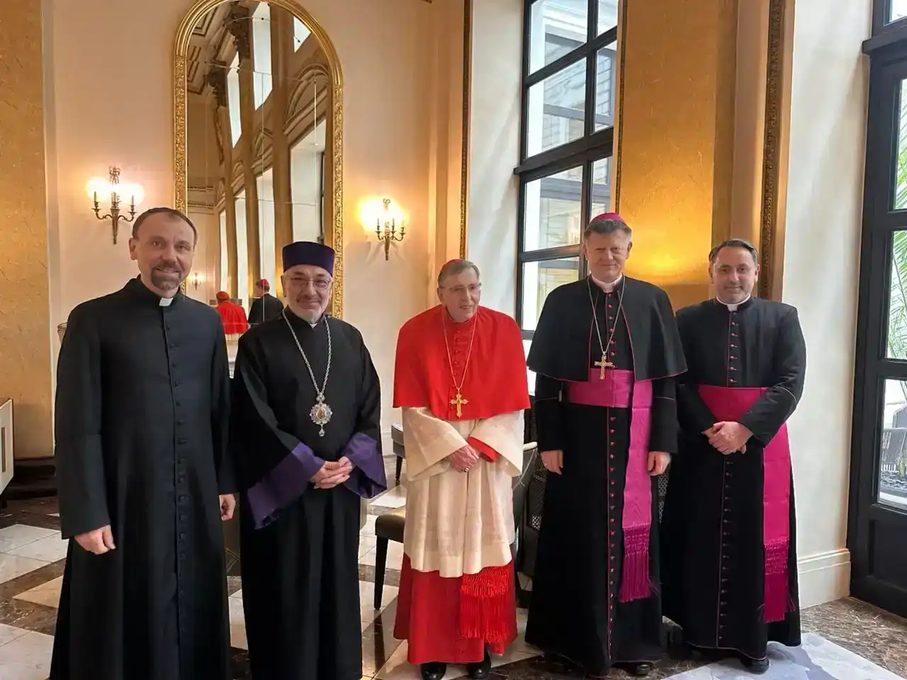 Արհ. Տ. Գէորգ արք. Նորատունկեանի մասնակցութիւնը  Ն. Ս. Վրաց Իլիա Բ. Պատրիարքի վերջին հրաժեշտին արարողութեան 