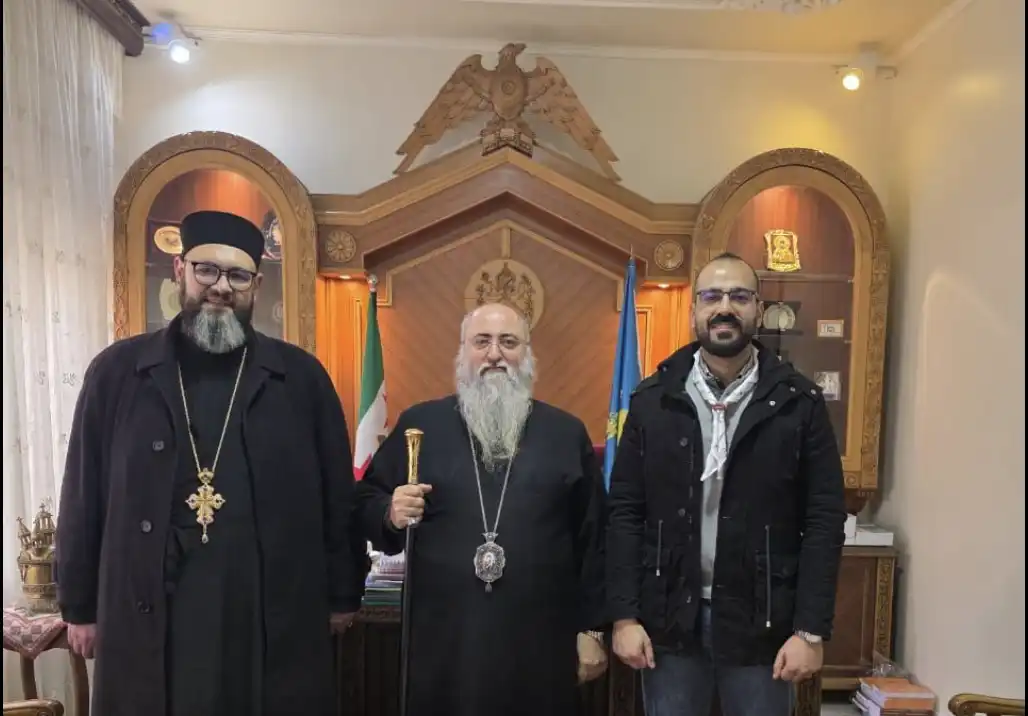 Յոյն կաթողիկէ համայնքի առաջնորդական փոխանորդը եւ կաթողիկէ սկաուտական եղբայրակցութիւններու համախմբումի պատասխանատուն այցելած է Բերիոյ թեմի առաջնորդին